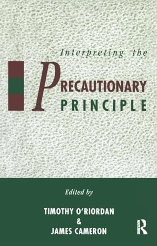 Interpreting the Precautionary Principle