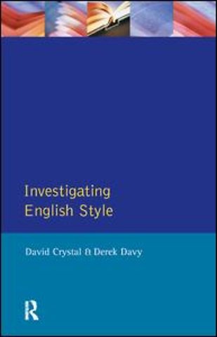 Investigating English Style