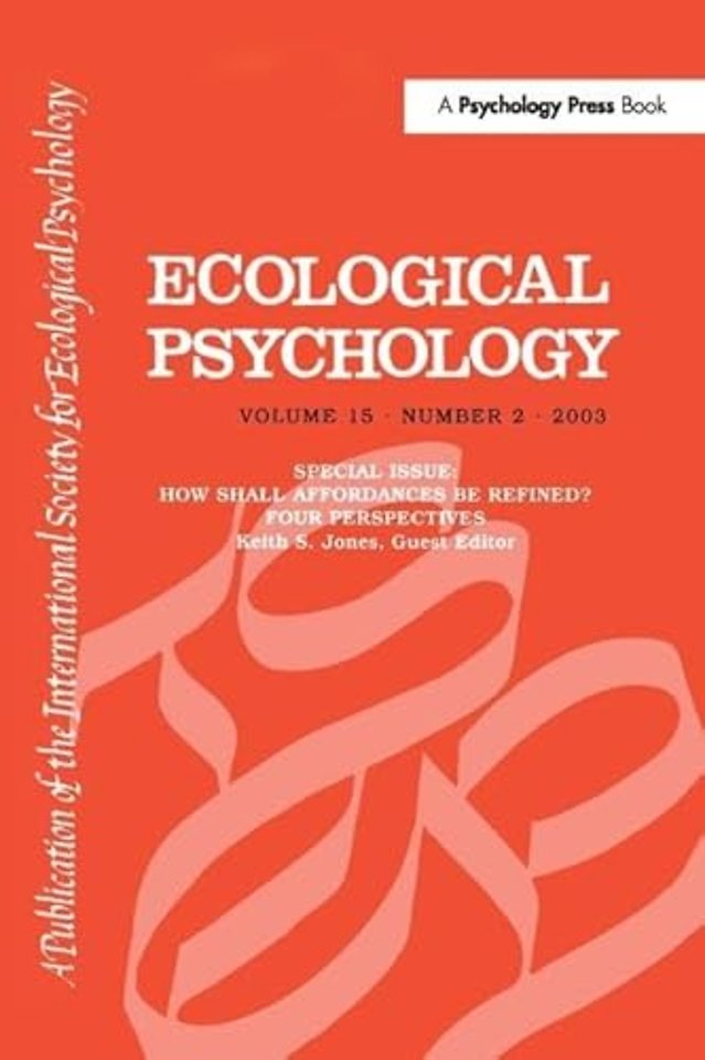 How Shall Affordances Be Refined?