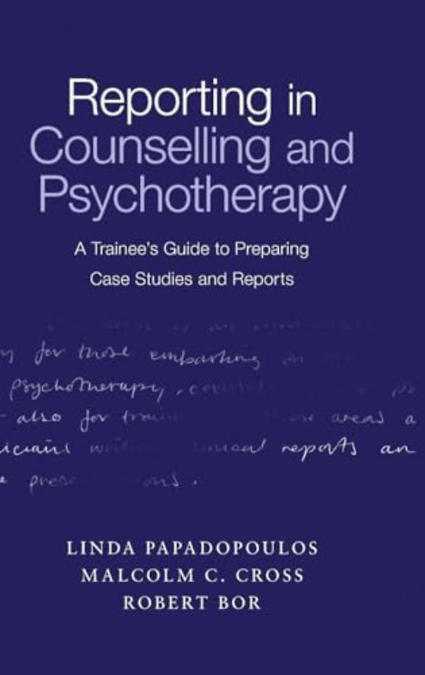 Reporting in Counselling and Psychotherapy