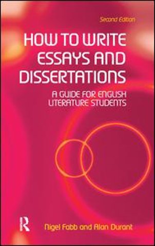 How to Write Essays and Dissertations