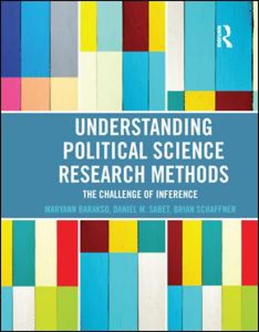 Understanding Political Science Research Methods