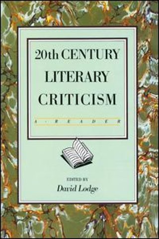 Twentieth Century Literary Criticism