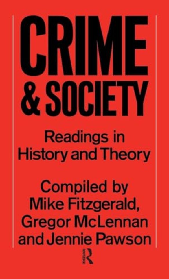 Crime and Society