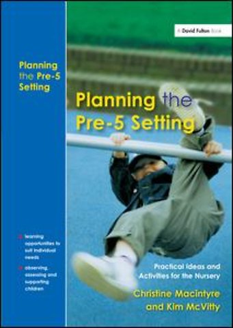 Planning the Pre-5 Setting