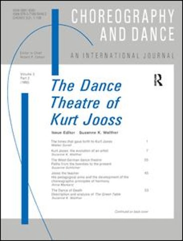 Dance Theatre of Kurt Jooss