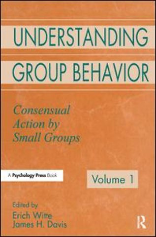 Understanding Group Behavior
