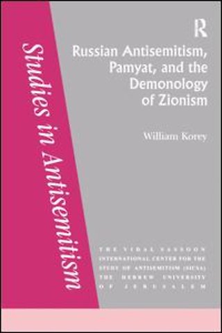 Russian Antisemitism Pamyat/De