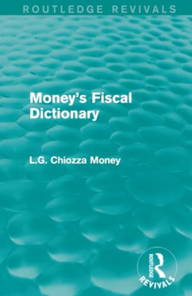 Money's Fiscal Dictionary