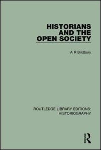 Historians and the Open Society