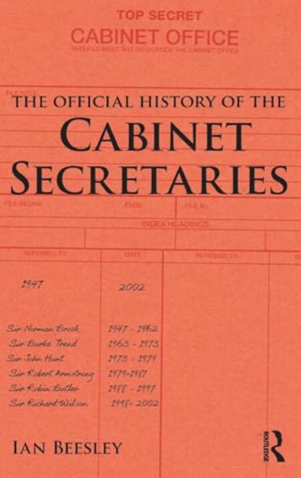 Official History of the Cabinet Secretaries