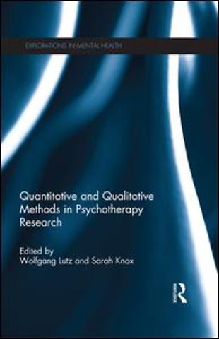 Quantitative and Qualitative Methods in Psychotherapy Research