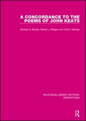 Concordance to the Poems of John Keats