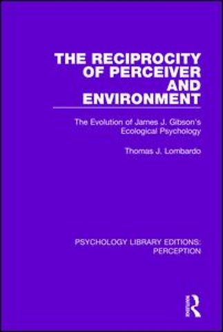 Reciprocity of Perceiver and Environment