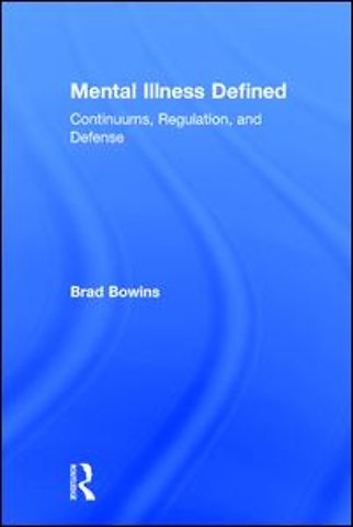 Mental Illness Defined