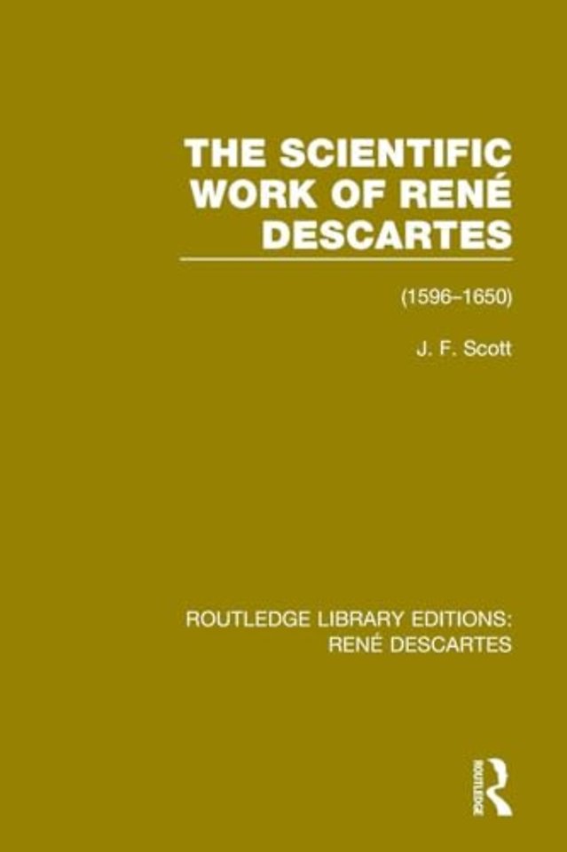 Scientific Work of René Descartes