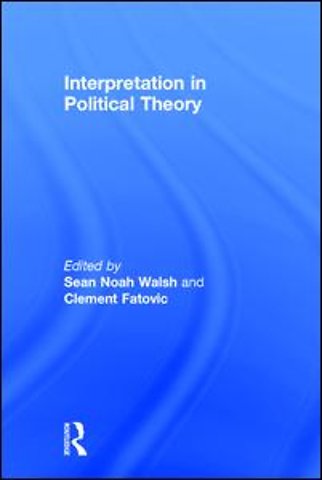 Interpretation in Political Theory
