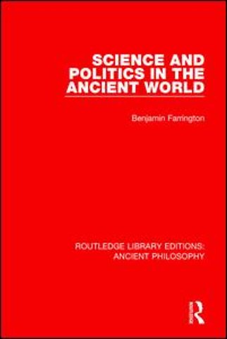 Science and Politics in the Ancient World