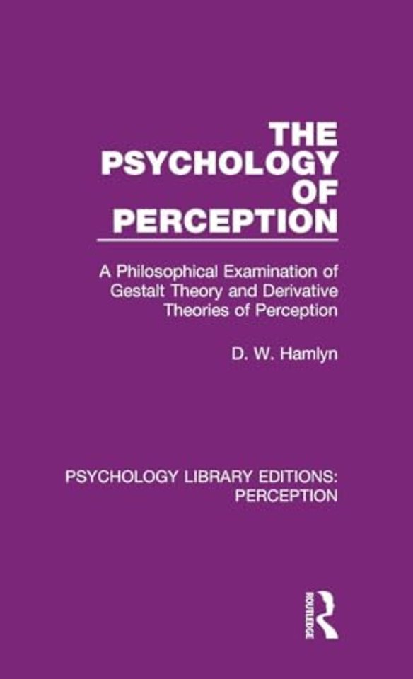 Psychology of Perception