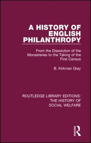 History of English Philanthropy