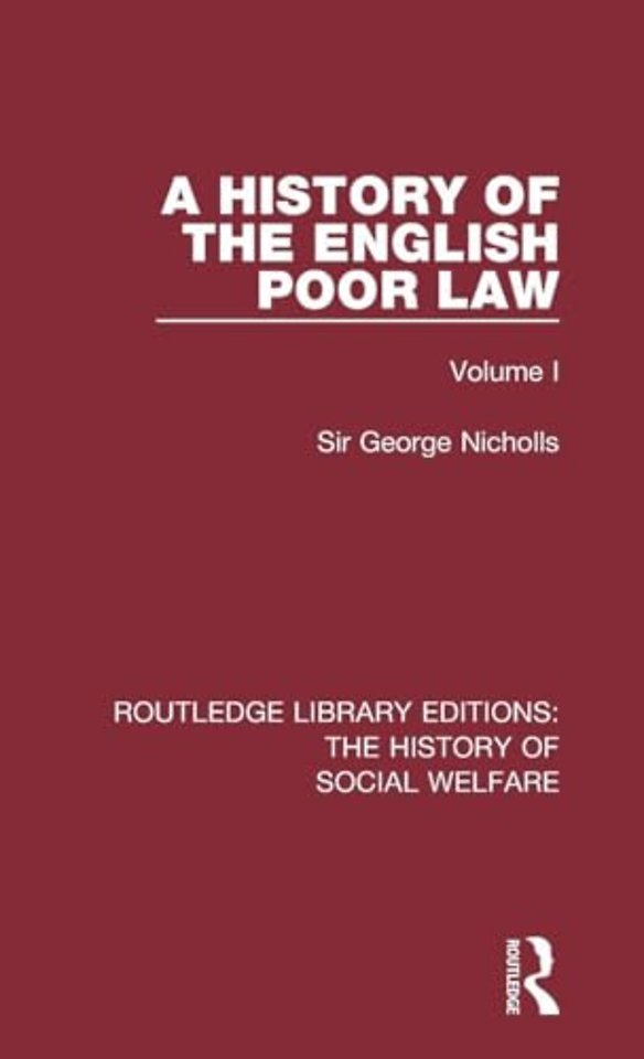 History of the English Poor Law