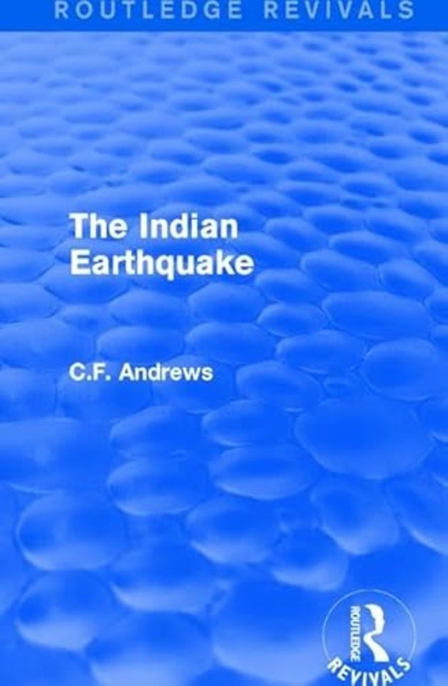 Routledge Revivals: The Indian Earthquake (1935)