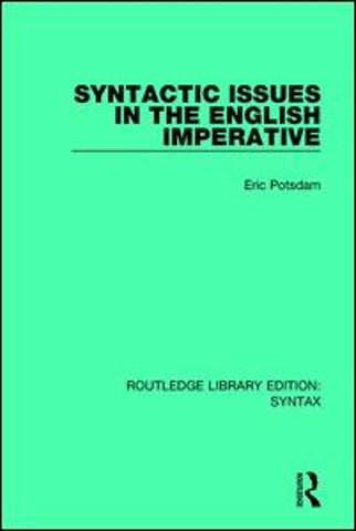 Syntactic Issues in the English Imperative