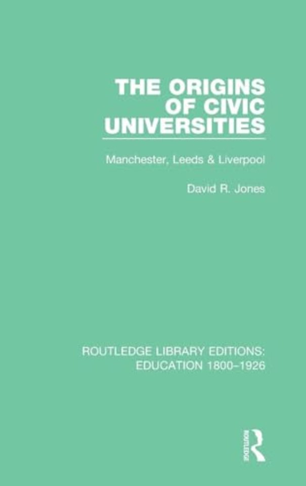 Origins of Civic Universities