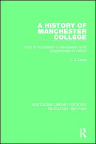 History of Manchester College