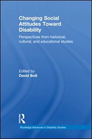 Changing Social Attitudes Toward Disability