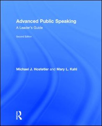 Advanced Public Speaking