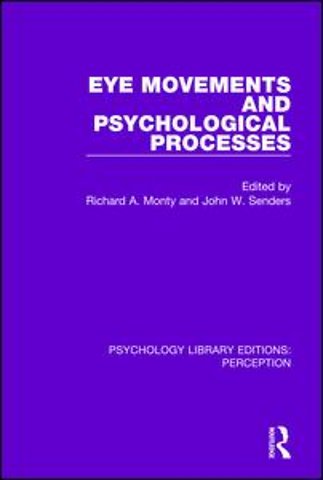 Eye Movements and Psychological Processes