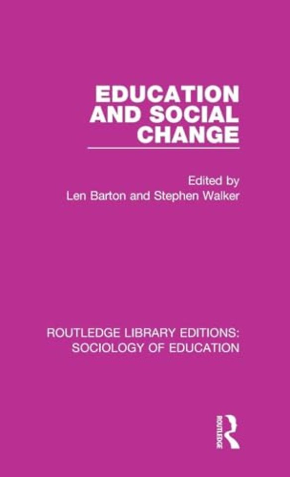 Education and Social Change
