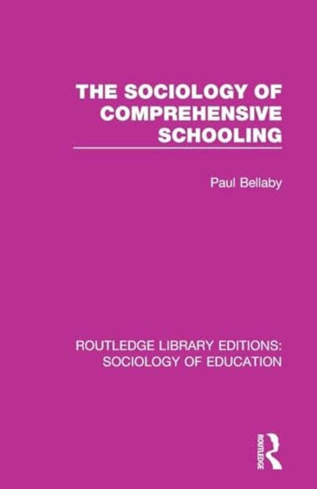 Sociology of Comprehensive Schooling