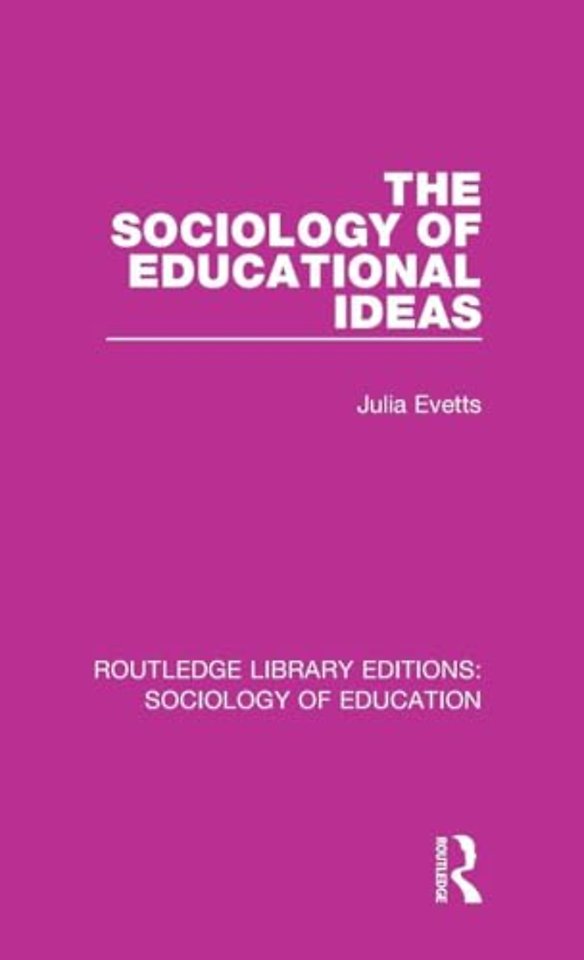 Sociology of Educational Ideas