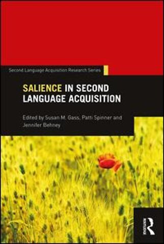 Salience in Second Language Acquisition