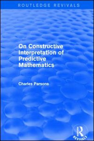 On Constructive Interpretation of Predictive Mathematics (1990)