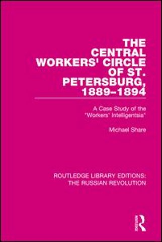 Central Workers' Circle of St. Petersburg, 1889-1894