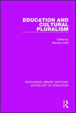 Education and Cultural Pluralism