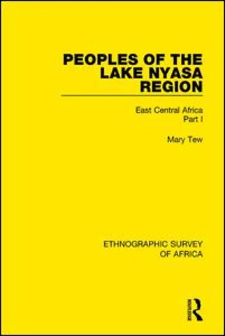 Peoples of the Lake Nyasa Region