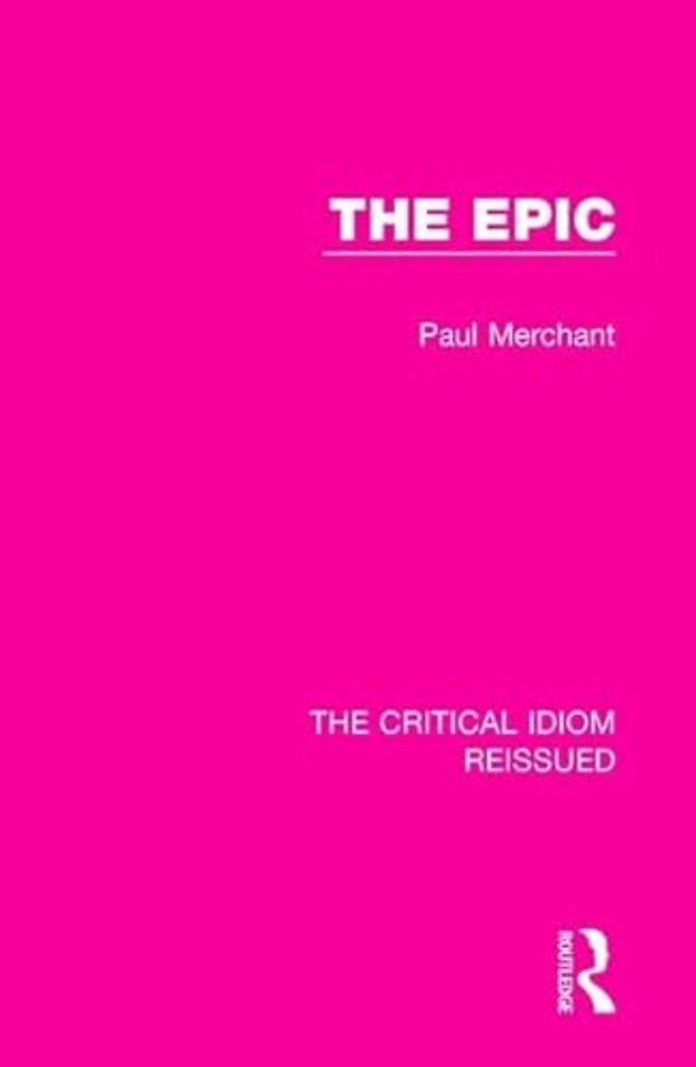 Critical Idiom Reissued