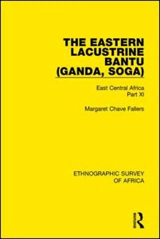 Eastern Lacustrine Bantu (Ganda, Soga)
