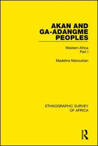 Akan and Ga-Adangme Peoples