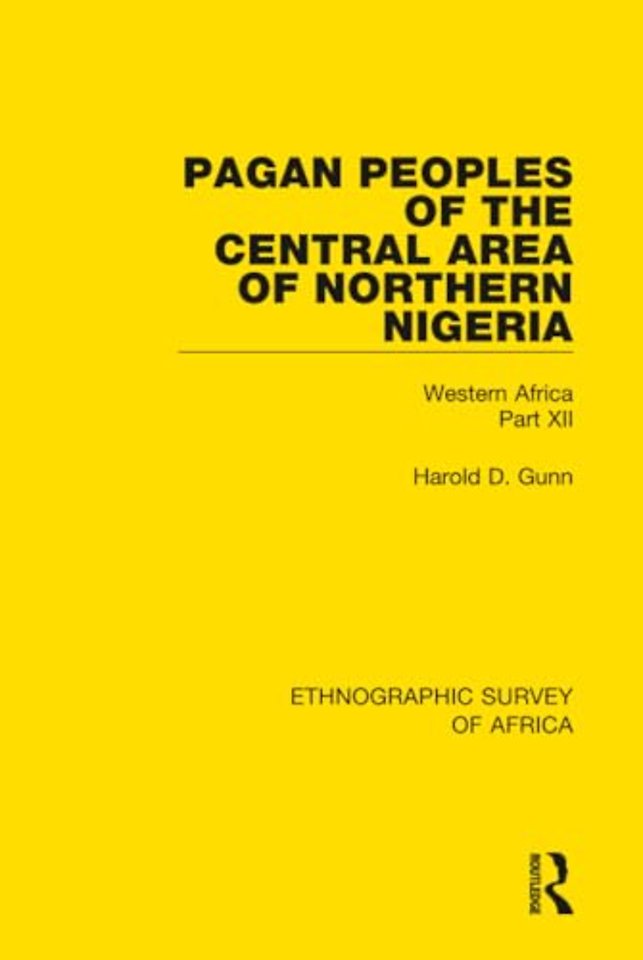 Pagan Peoples of the Central Area of Northern Nigeria