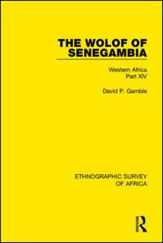 Wolof of Senegambia