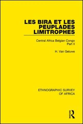 Les Bira et les Peuplades Limitrophes