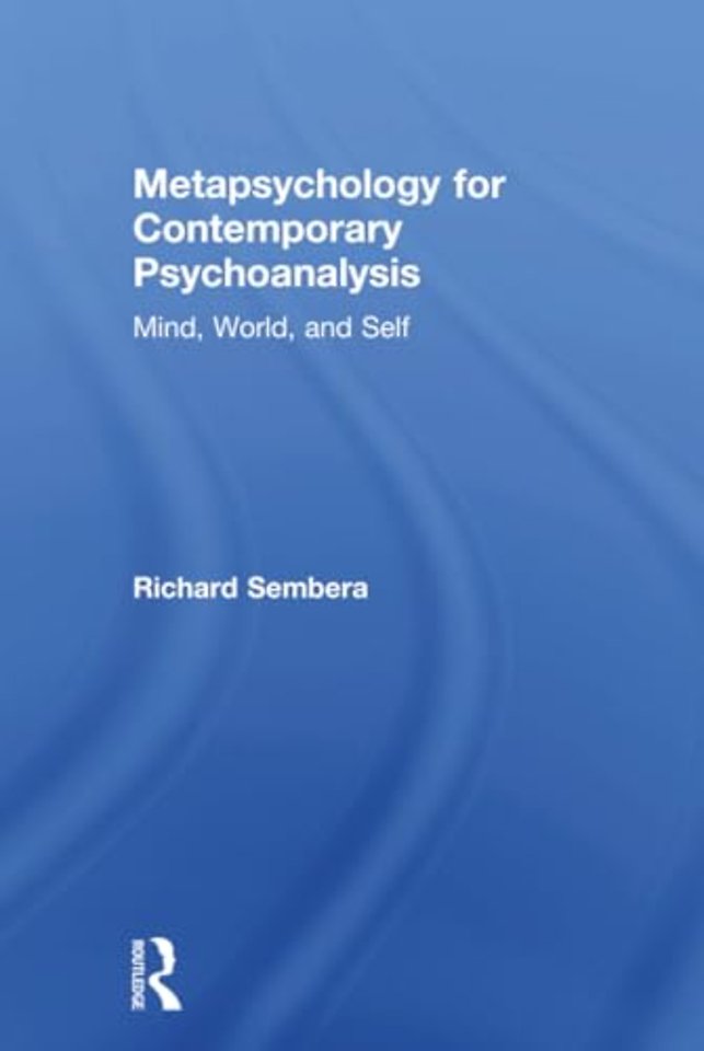 Metapsychology for Contemporary Psychoanalysis