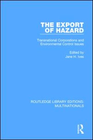Export of Hazard