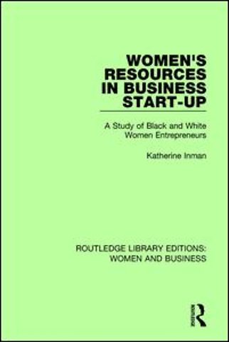 Women's Resources in Business Start-Up