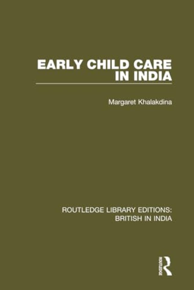 Early Child Care in India